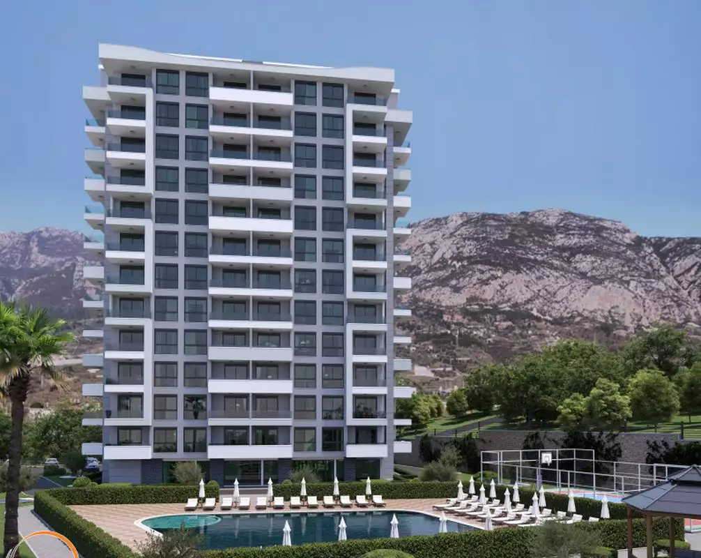 Квартира 58м² в Турции, Махмутлар. Стоимостью 120000€ аренда фото-3