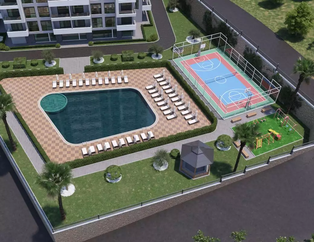 Квартира 58м² в Турции, Махмутлар. Стоимостью 120000€ аренда фото-6