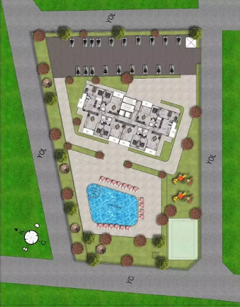 Квартира 58м² в Турции, Махмутлар. Стоимостью 120000€ аренда фото-9
