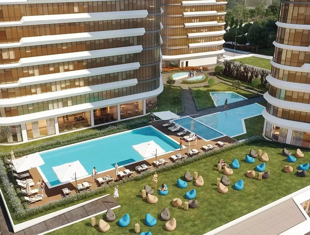 Квартира 59м² в Турции, Стамбул. Стоимостью 310000€ аренда фото-5
