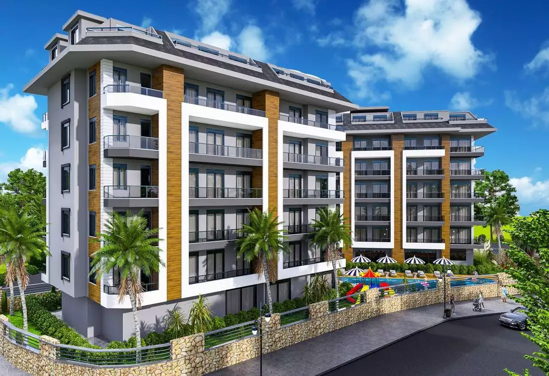 Квартира 62м² в Турции, Тосмур. Стоимостью 95000€ аренда фото-1