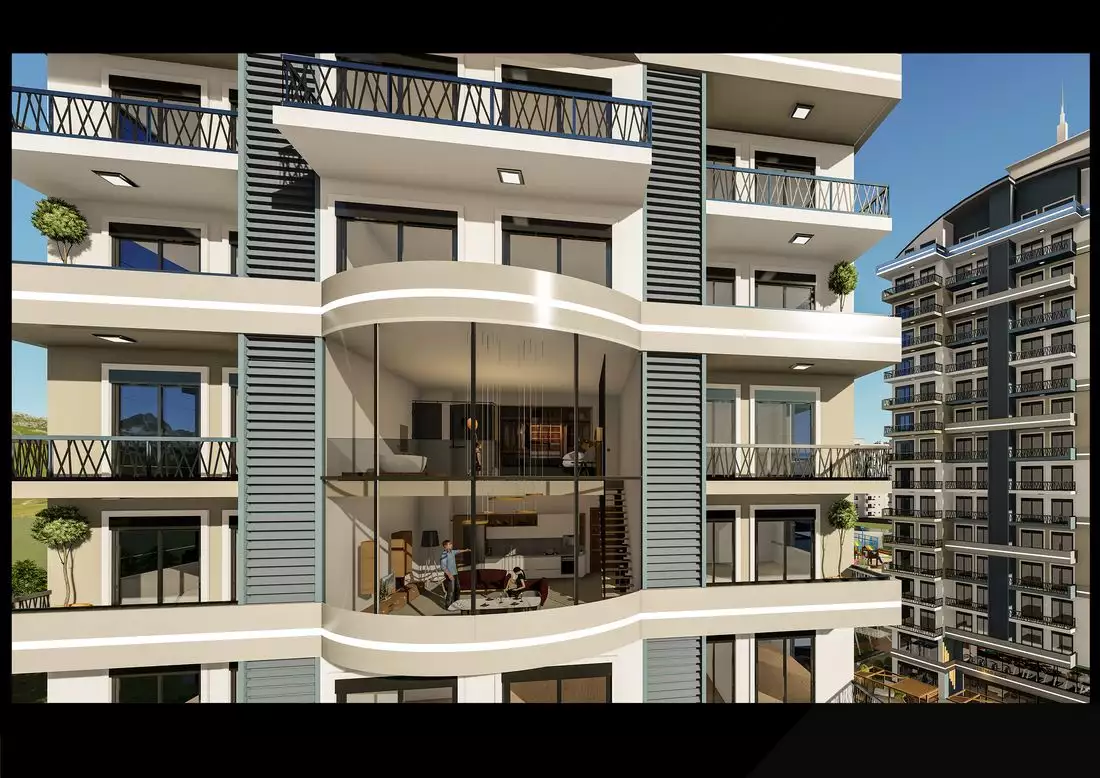 Квартира 64м² в Турции, Махмутлар. Стоимостью 125000€ аренда фото-3