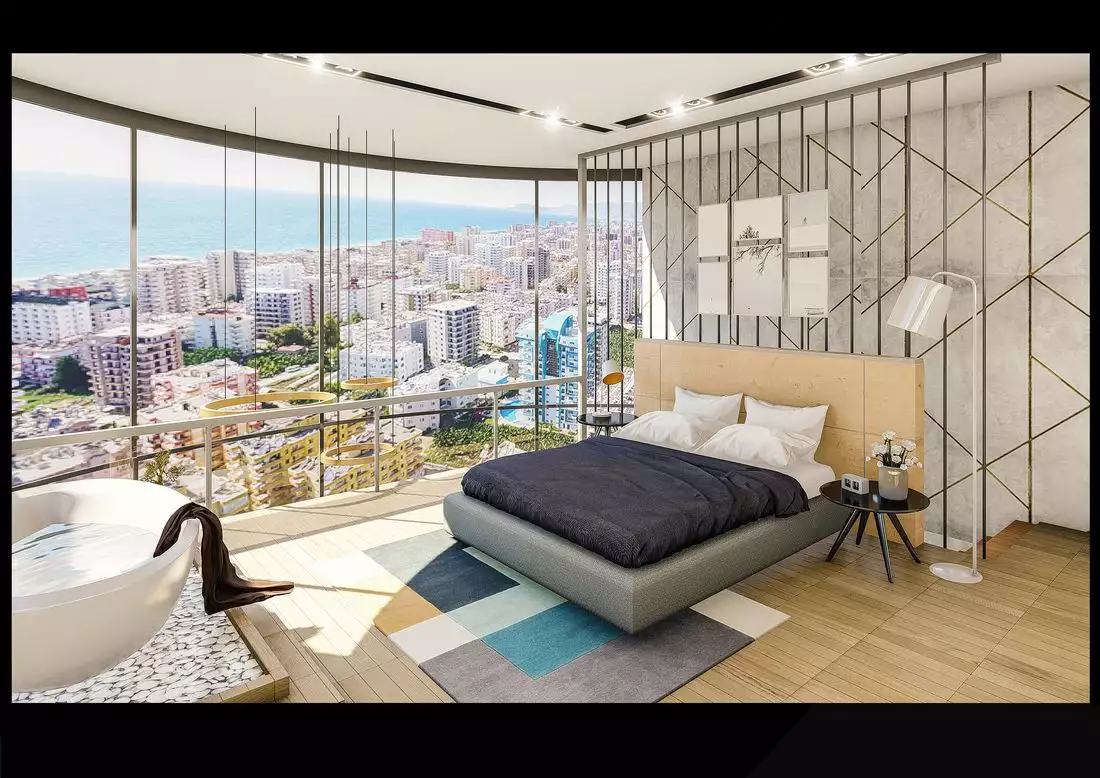 Квартира 64м² в Турции, Махмутлар. Стоимостью 125000€ аренда фото-20