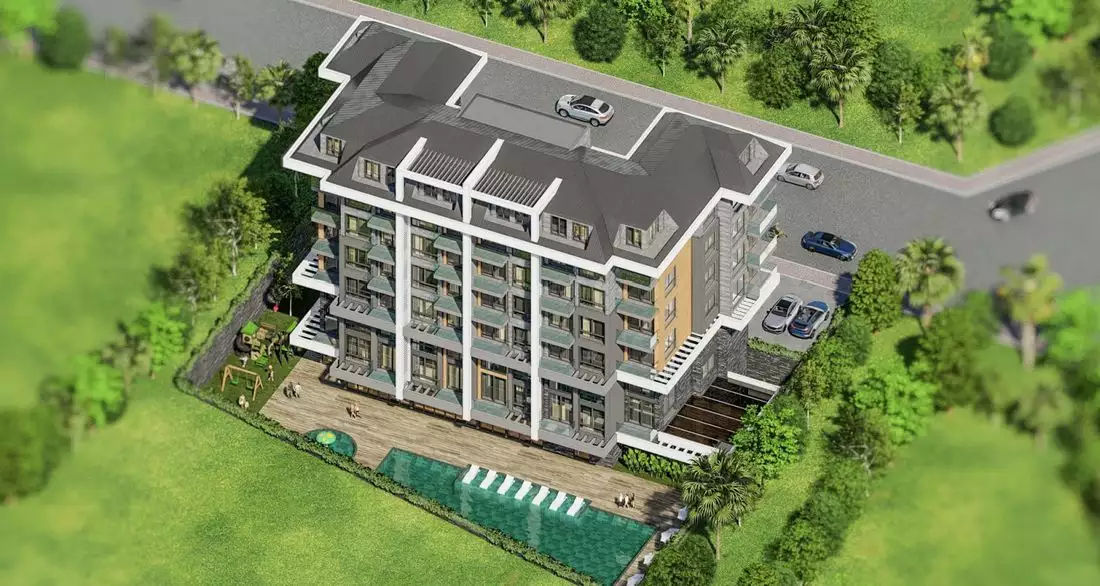 Квартира 50м² в Турции, Каргыджак. Стоимостью 110000€ аренда фото-4