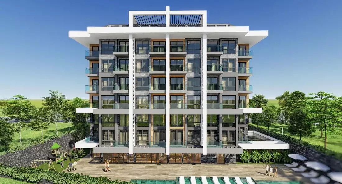 Квартира 50м² в Турции, Каргыджак. Стоимостью 110000€ аренда фото-8