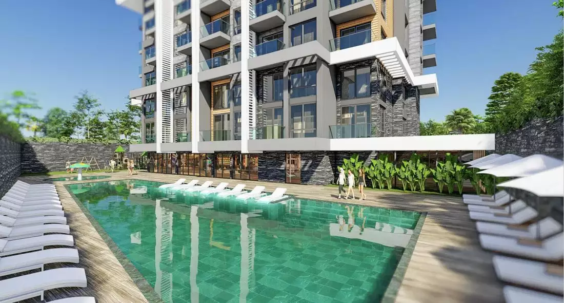 Квартира 50м² в Турции, Каргыджак. Стоимостью 110000€ аренда фото-9