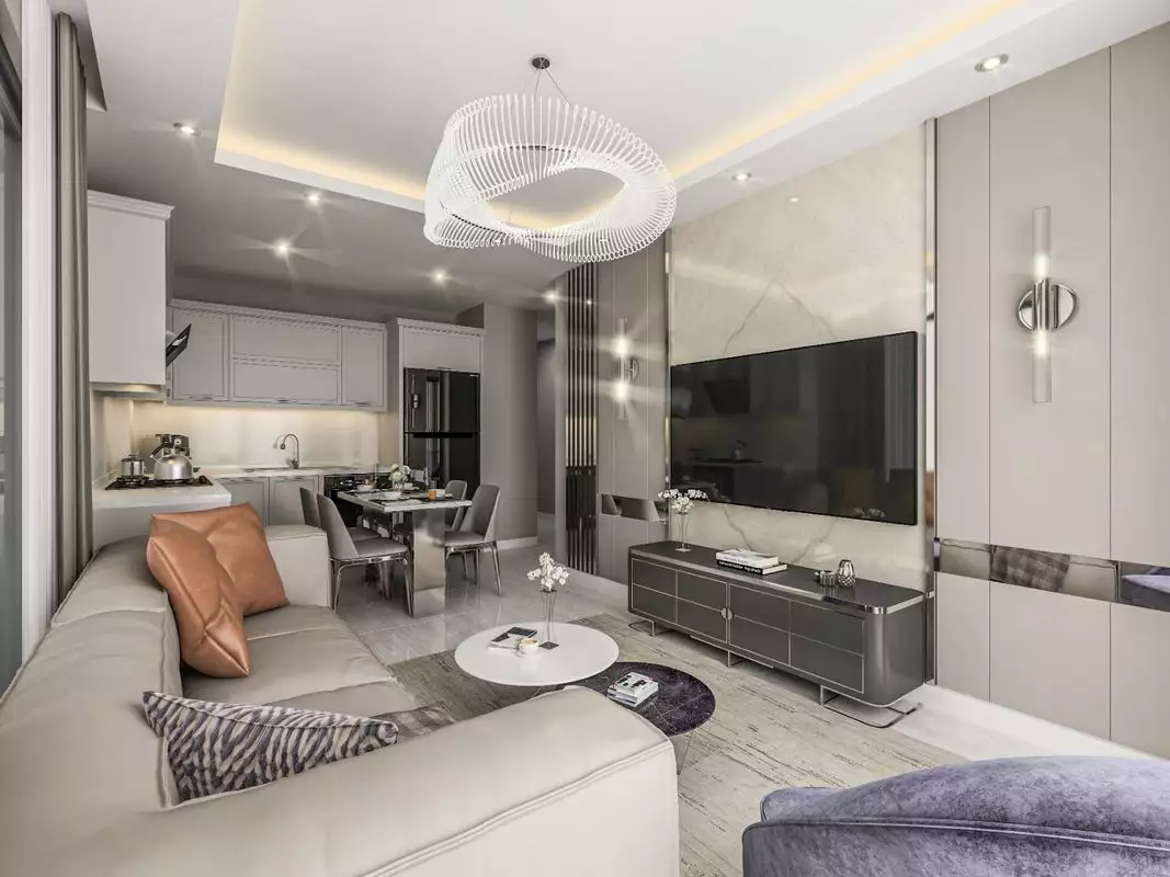Квартира 50м² в Турции, Каргыджак. Стоимостью 110000€ аренда фото-22