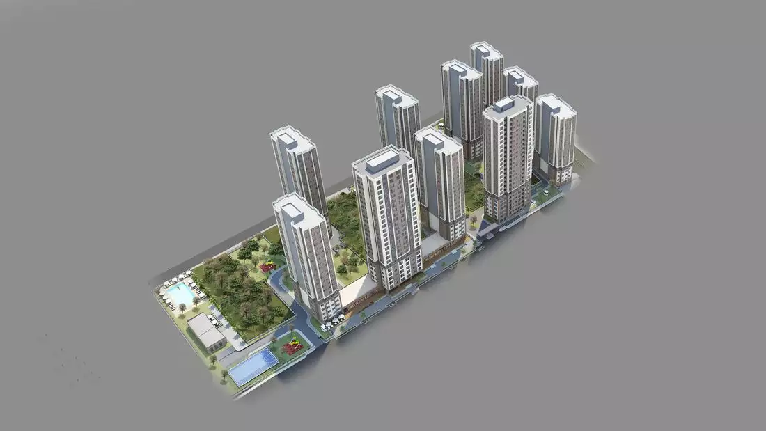 Квартира 54м² в Турции, Стамбул. Стоимостью 235882€ аренда фото-5