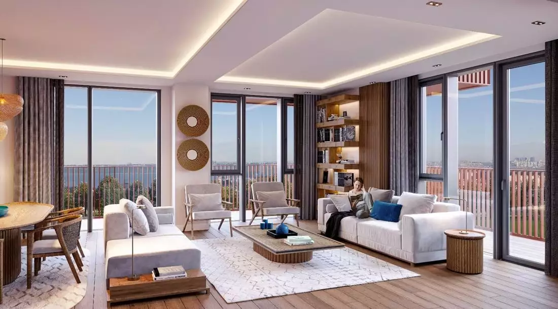 Квартира 75м² в Турции, Стамбул. Стоимостью 199000€ аренда фото-5