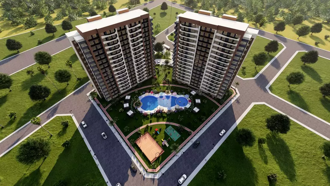 Квартира 51м² в Турции, Мерсин. Стоимостью 75000€ аренда фото-1
