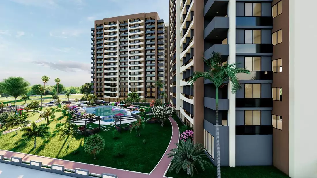Квартира 51м² в Турции, Мерсин. Стоимостью 75000€ аренда фото-2