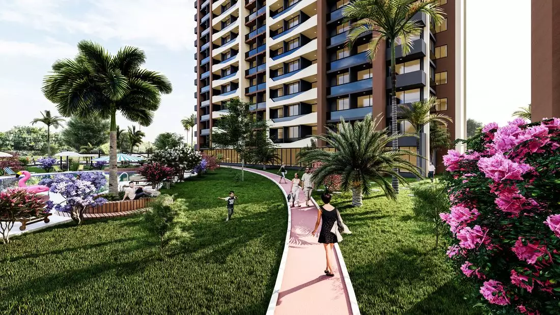 Квартира 51м² в Турции, Мерсин. Стоимостью 75000€ аренда фото-4