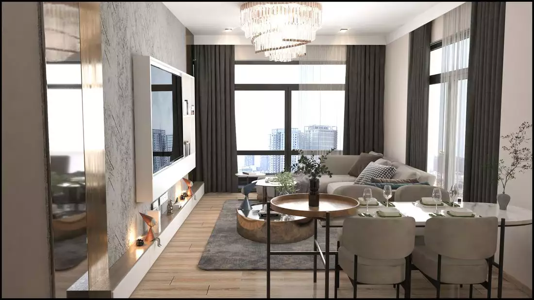 Квартира 51м² в Турции, Мерсин. Стоимостью 75000€ аренда фото-11