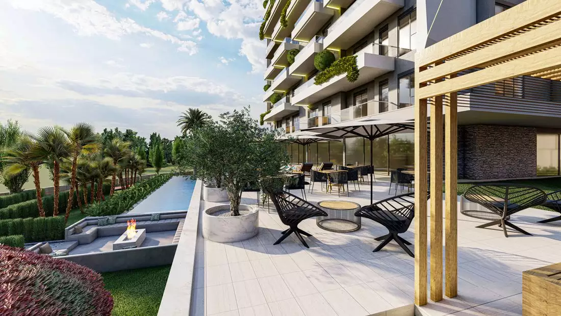 Квартира 67м² в Турции, Махмутлар. Стоимостью 143000€ аренда фото-3