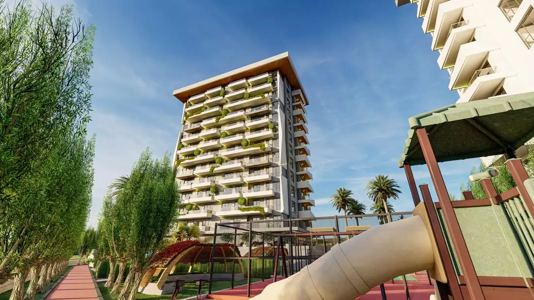 Квартира 67м² в Турции, Махмутлар. Стоимостью 143000€ аренда фото-4