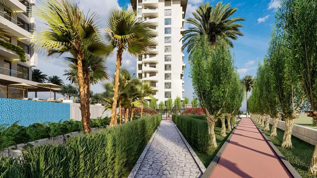 Квартира 67м² в Турции, Махмутлар. Стоимостью 143000€ аренда фото-10