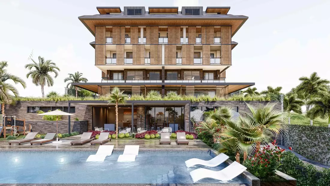 Квартира 95м² в Турции, Джикджилли. Стоимостью 310000€ аренда фото-1