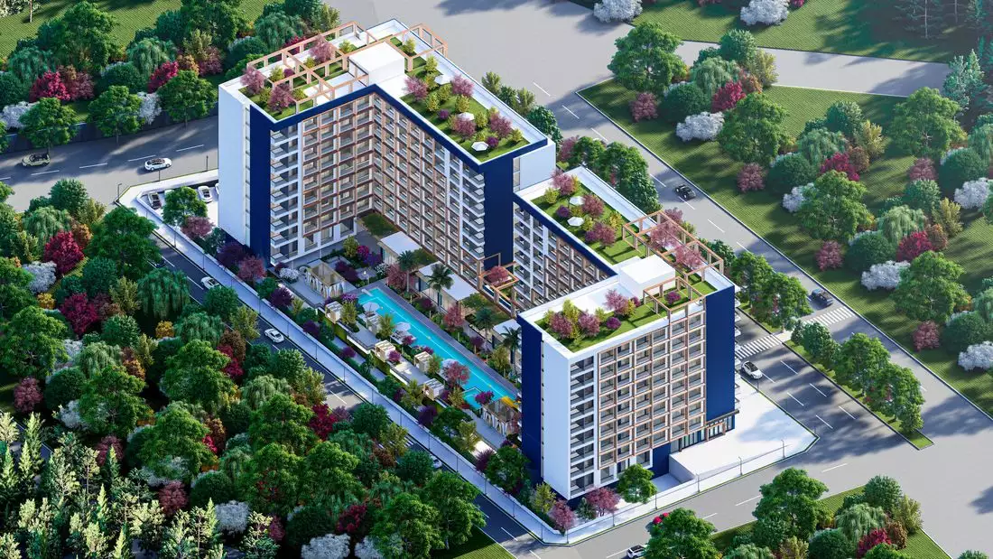 Квартира 35м² в Турции, Мерсин. Стоимостью 43000€ аренда фото-5