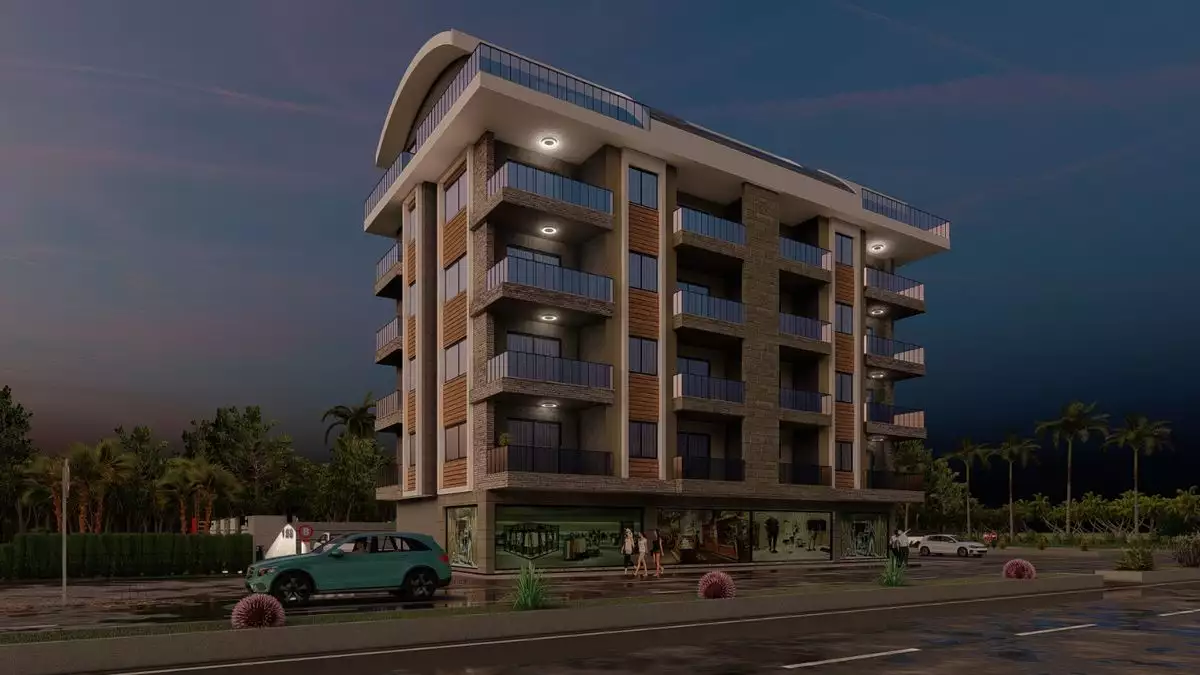 Квартира 60м² в Турции, Авсаллар. Стоимостью 105000€ аренда фото-2