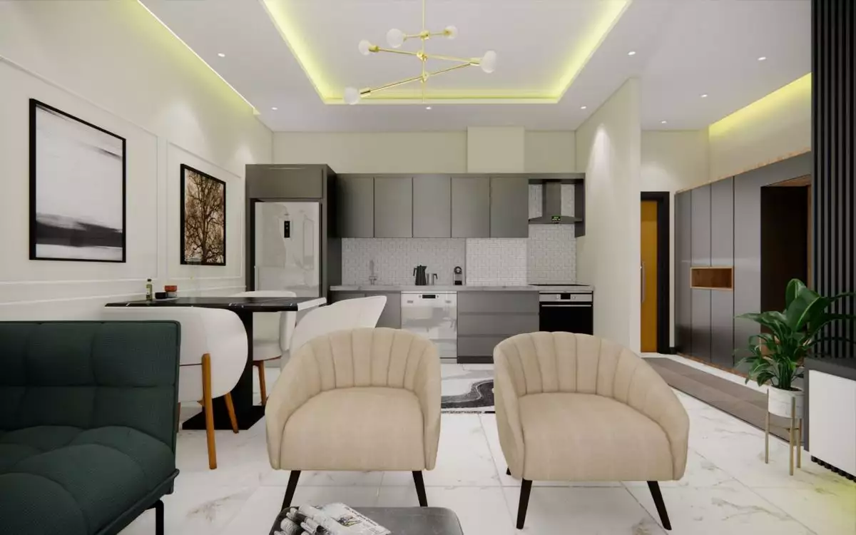 Квартира 60м² в Турции, Авсаллар. Стоимостью 105000€ аренда фото-15