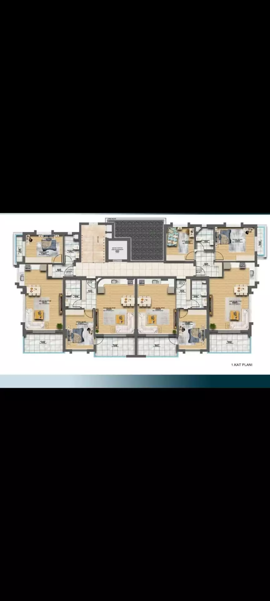 Квартира 60м² в Турции, Авсаллар. Стоимостью 105000€ аренда фото-19