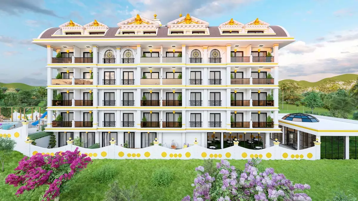 Квартира 44м² в Турции, Паяллар. Стоимостью 119000€ аренда фото-1