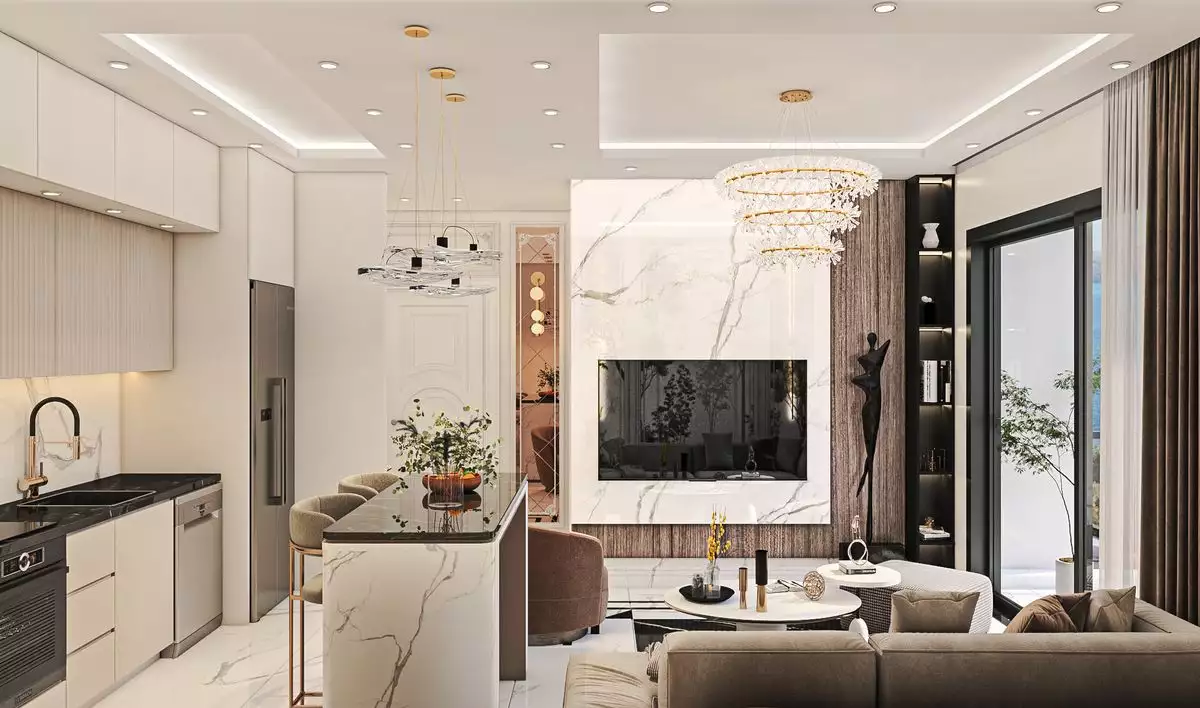 Квартира 44м² в Турции, Паяллар. Стоимостью 119000€ аренда фото-11