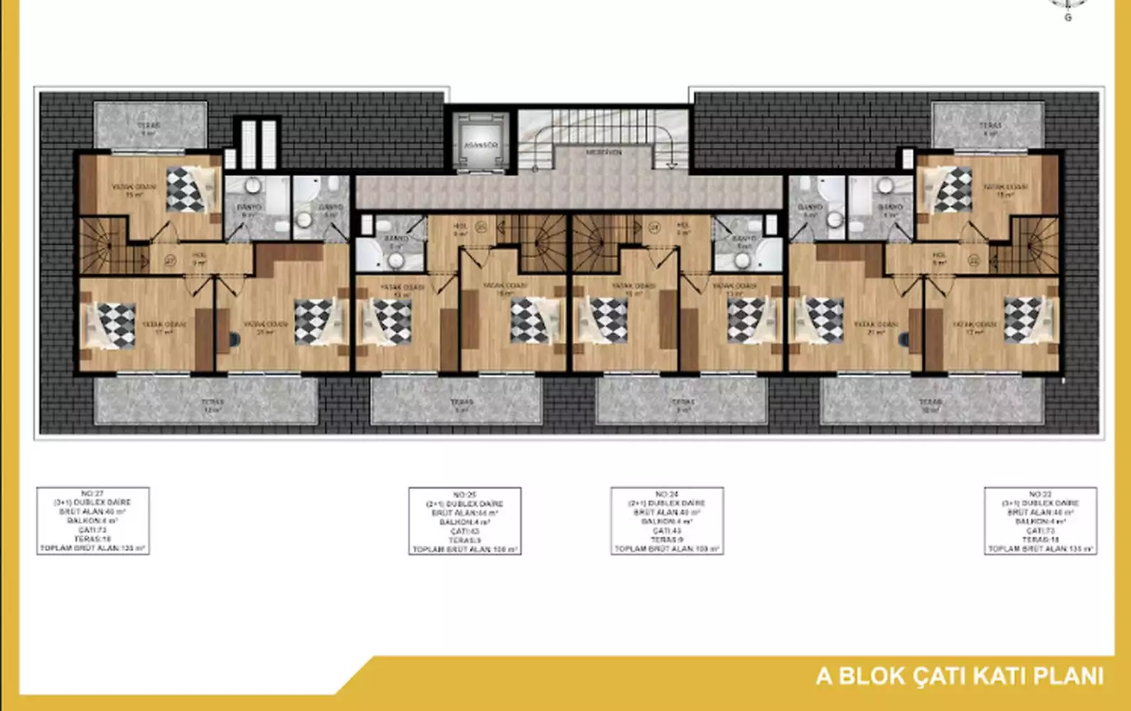 Квартира 44м² в Турции, Паяллар. Стоимостью 119000€ аренда фото-19