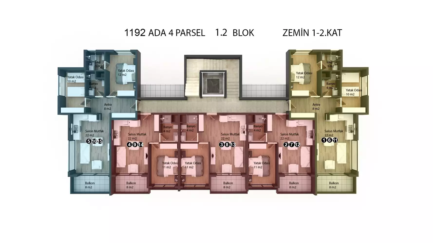 Квартира 43м² в Турции, Кестель. Стоимостью 160000€ аренда фото-13