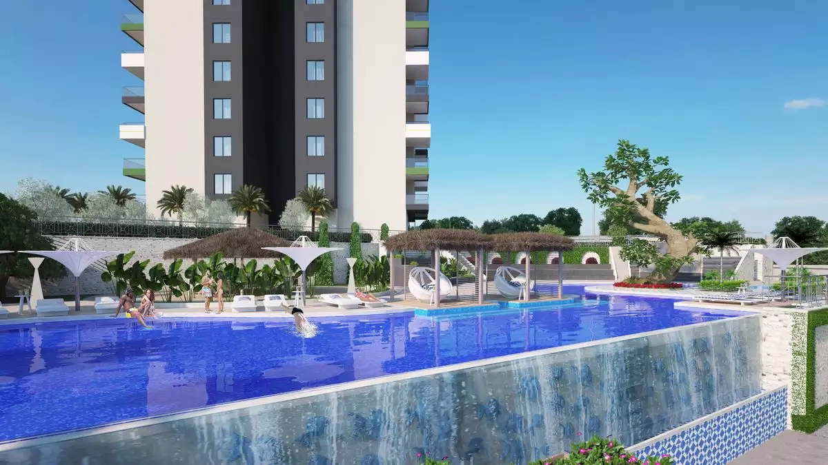 Квартира 53м² в Турции, Демирташ. Стоимостью 95000€ аренда фото-8
