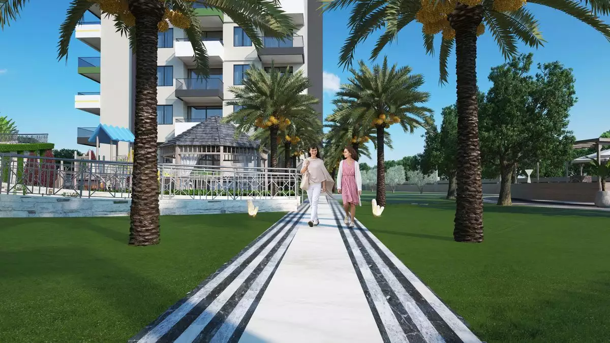 Квартира 53м² в Турции, Демирташ. Стоимостью 95000€ аренда фото-20