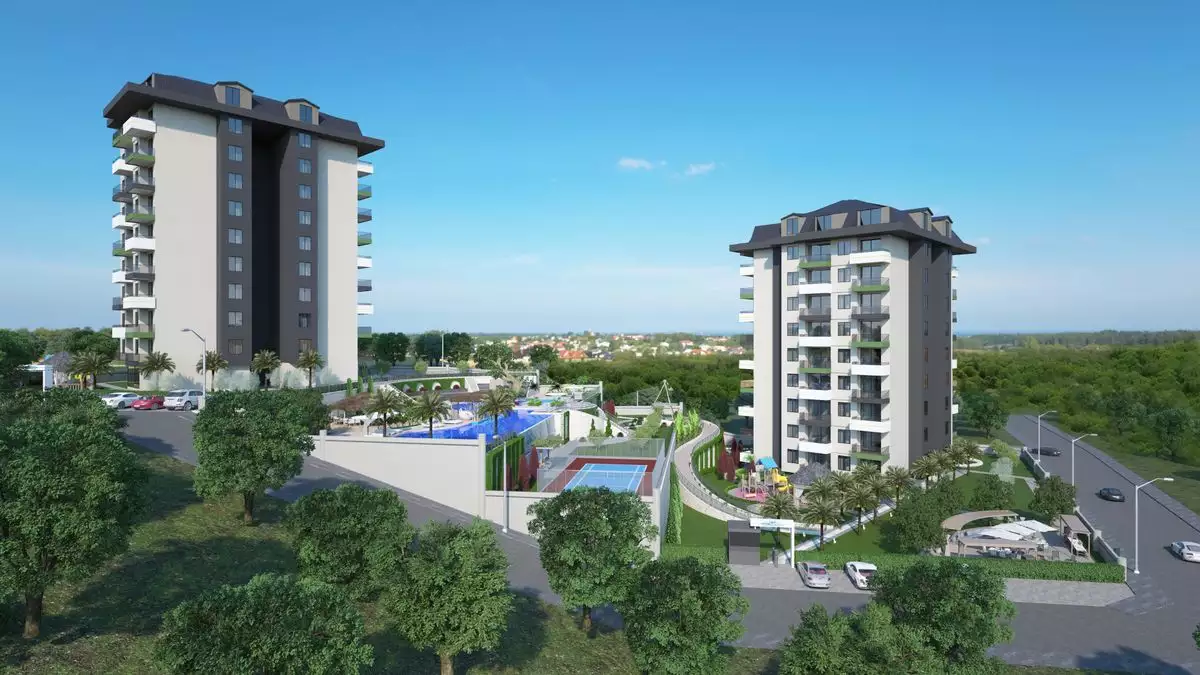 Квартира 53м² в Турции, Демирташ. Стоимостью 95000€ аренда фото-21
