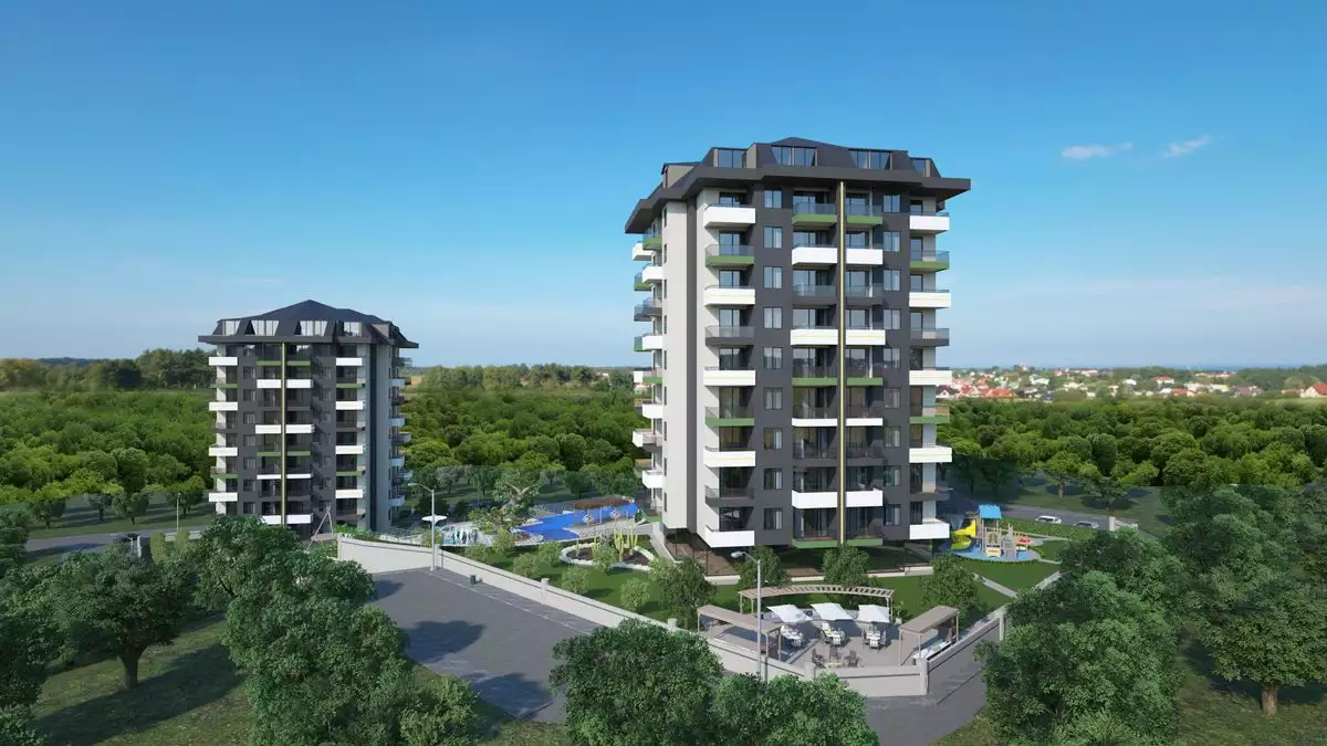 Квартира 53м² в Турции, Демирташ. Стоимостью 95000€ аренда фото-22