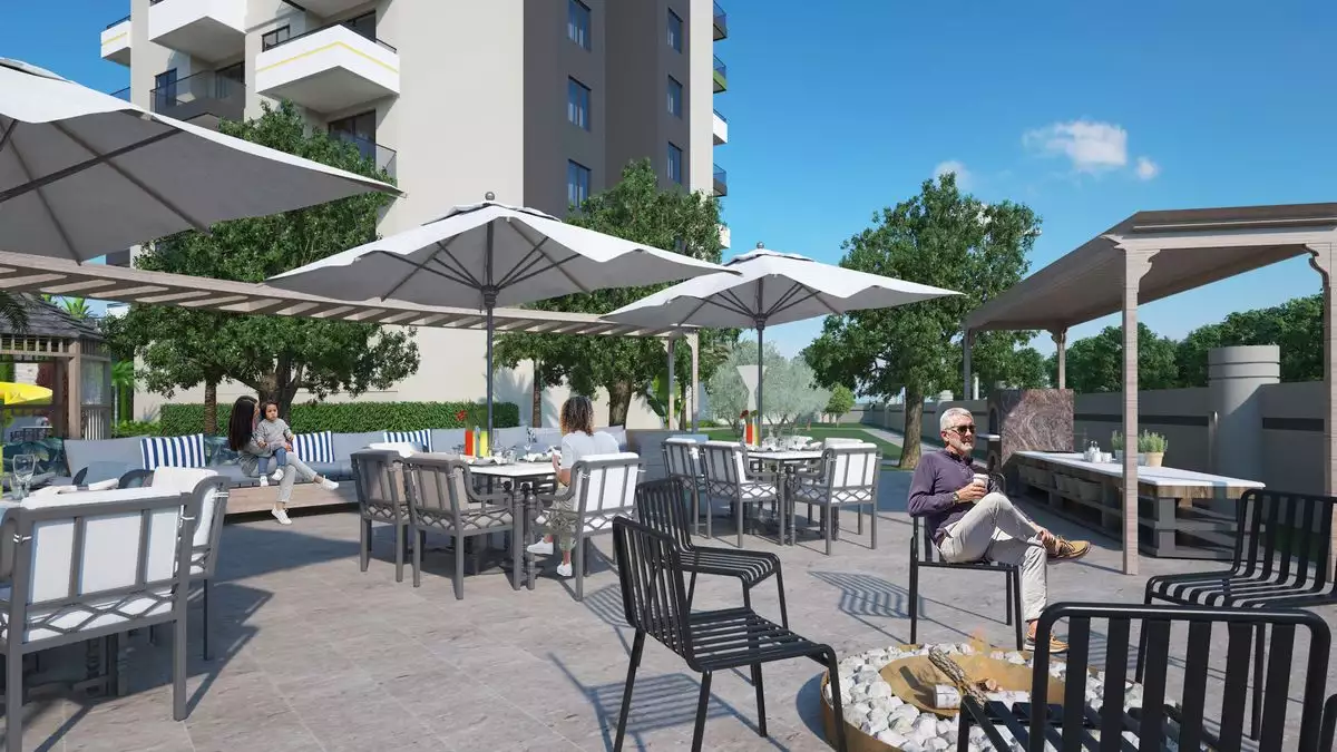 Квартира 53м² в Турции, Демирташ. Стоимостью 95000€ аренда фото-34