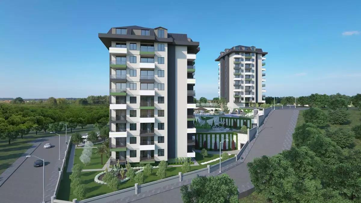Квартира 53м² в Турции, Демирташ. Стоимостью 95000€ аренда фото-36