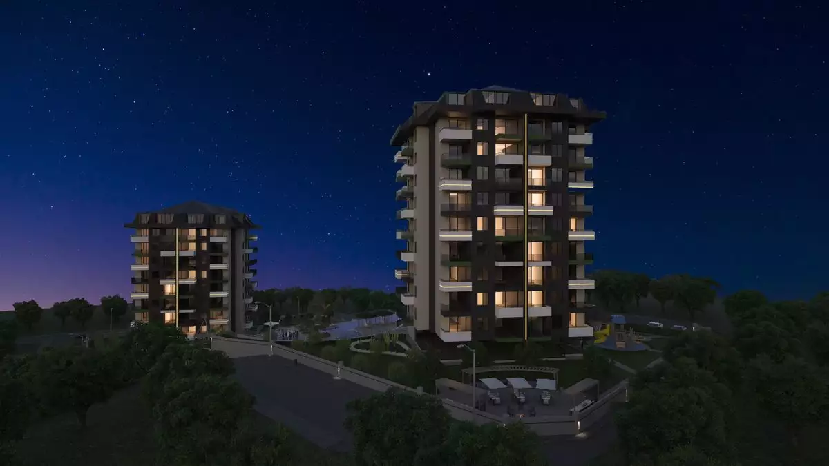 Квартира 53м² в Турции, Демирташ. Стоимостью 95000€ аренда фото-38