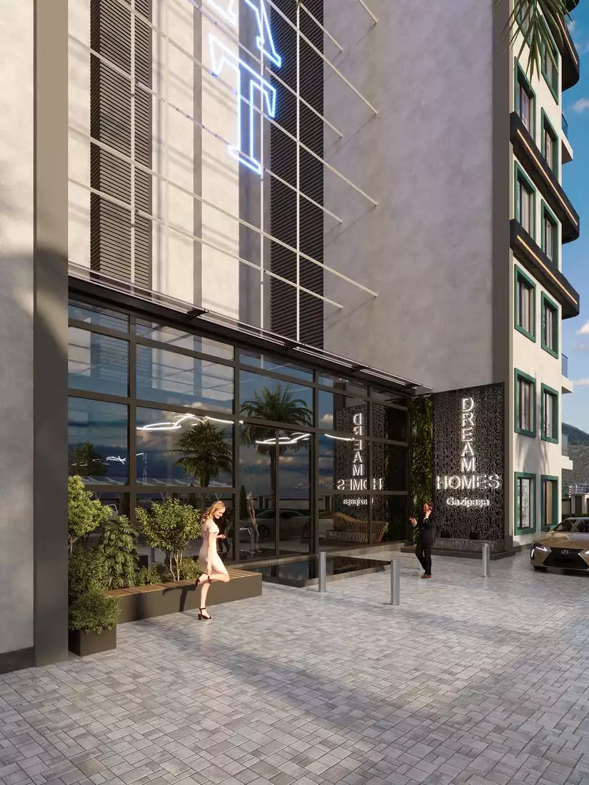 Квартира 43м² в Турции, Газипаша. Стоимостью 109000€ аренда фото-3