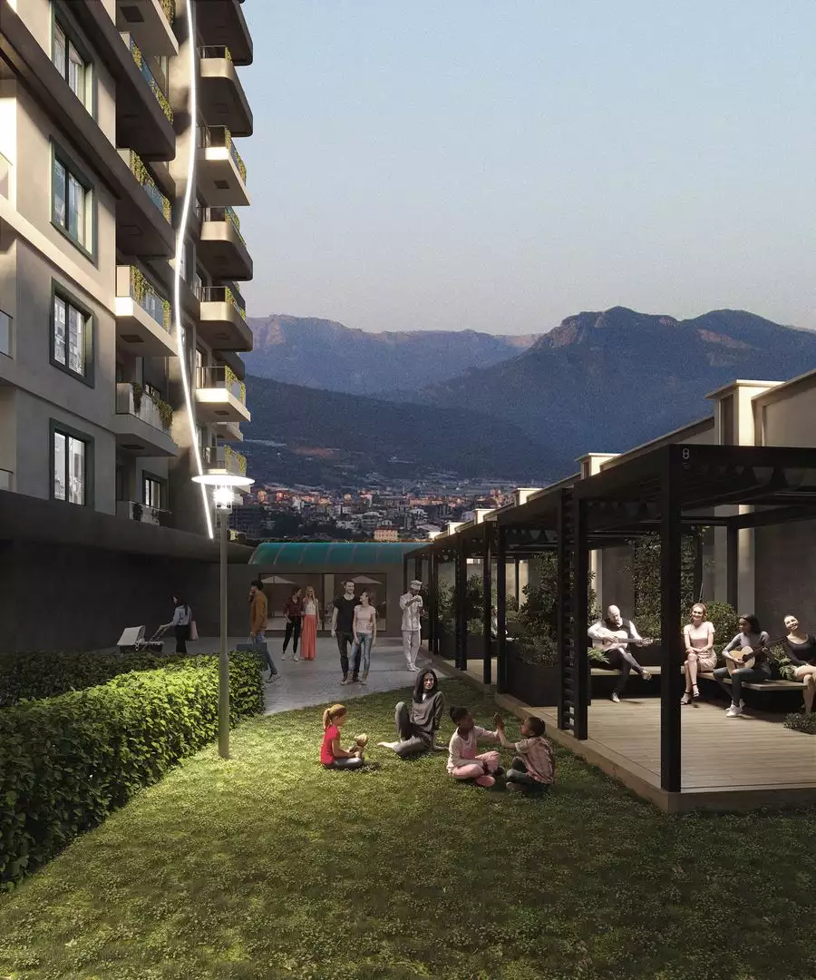 Квартира 43м² в Турции, Газипаша. Стоимостью 109000€ аренда фото-4