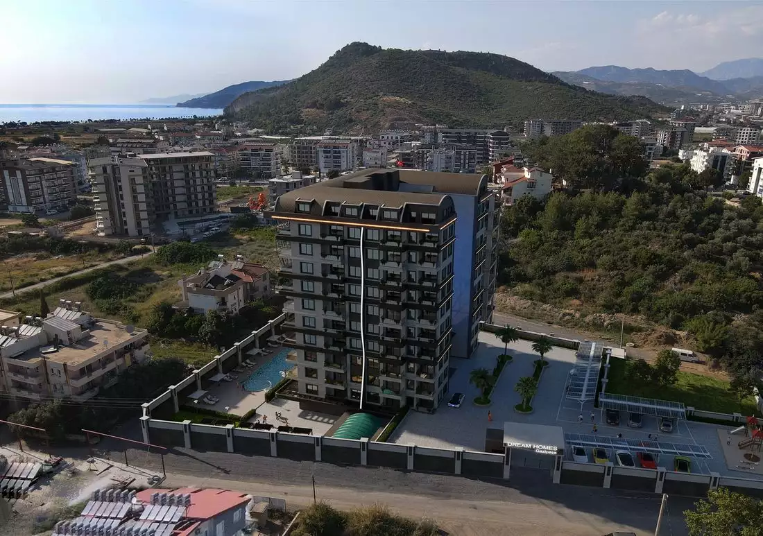 Квартира 43м² в Турции, Газипаша. Стоимостью 109000€ аренда фото-7