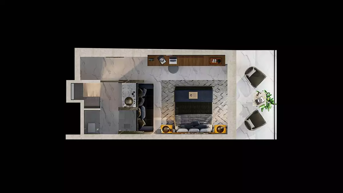 Квартира 120м² в Кипре, Искеле. Стоимостью 254079€ аренда фото-29
