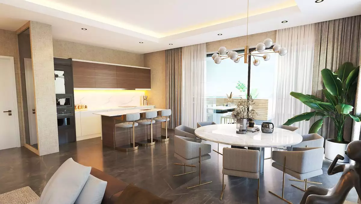Квартира 120м² в Кипре, Искеле. Стоимостью 254079€ аренда фото-32