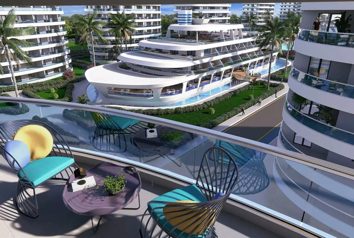 Квартира 86м² в Кипре, Искеле. Стоимостью 125291€ аренда фото-9