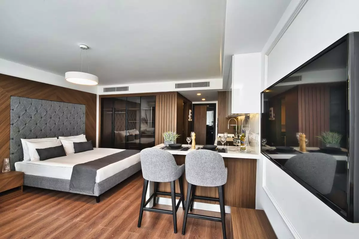 Квартира 46м² в Кипре, Искеле. Стоимостью 174709€ аренда фото-36