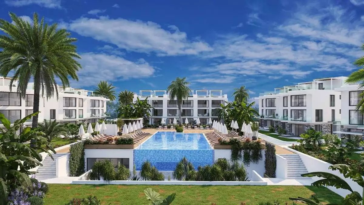 Квартира 66м² в Кипре, Эсентепе. Стоимостью 231935€ аренда фото-1