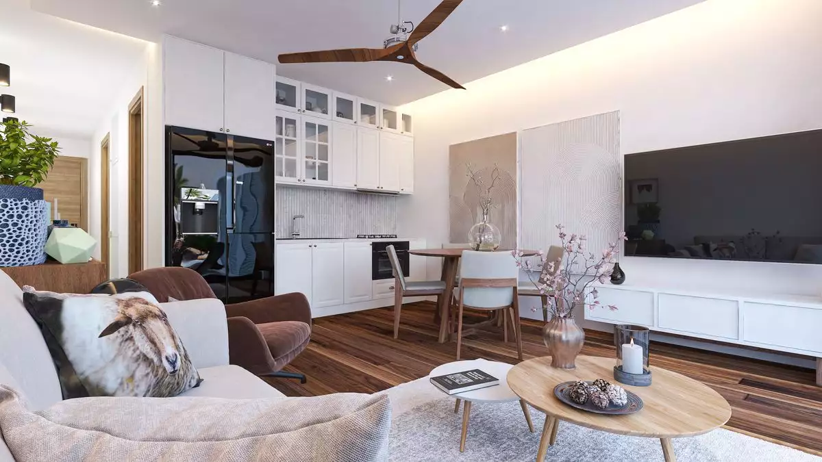 Квартира 66м² в Кипре, Эсентепе. Стоимостью 231935€ аренда фото-14