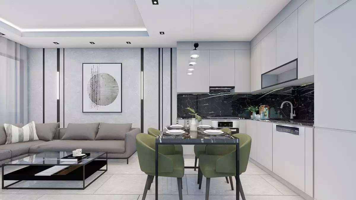Квартира 50м² в Турции, Махмутлар. Стоимостью 138000€ аренда фото-8