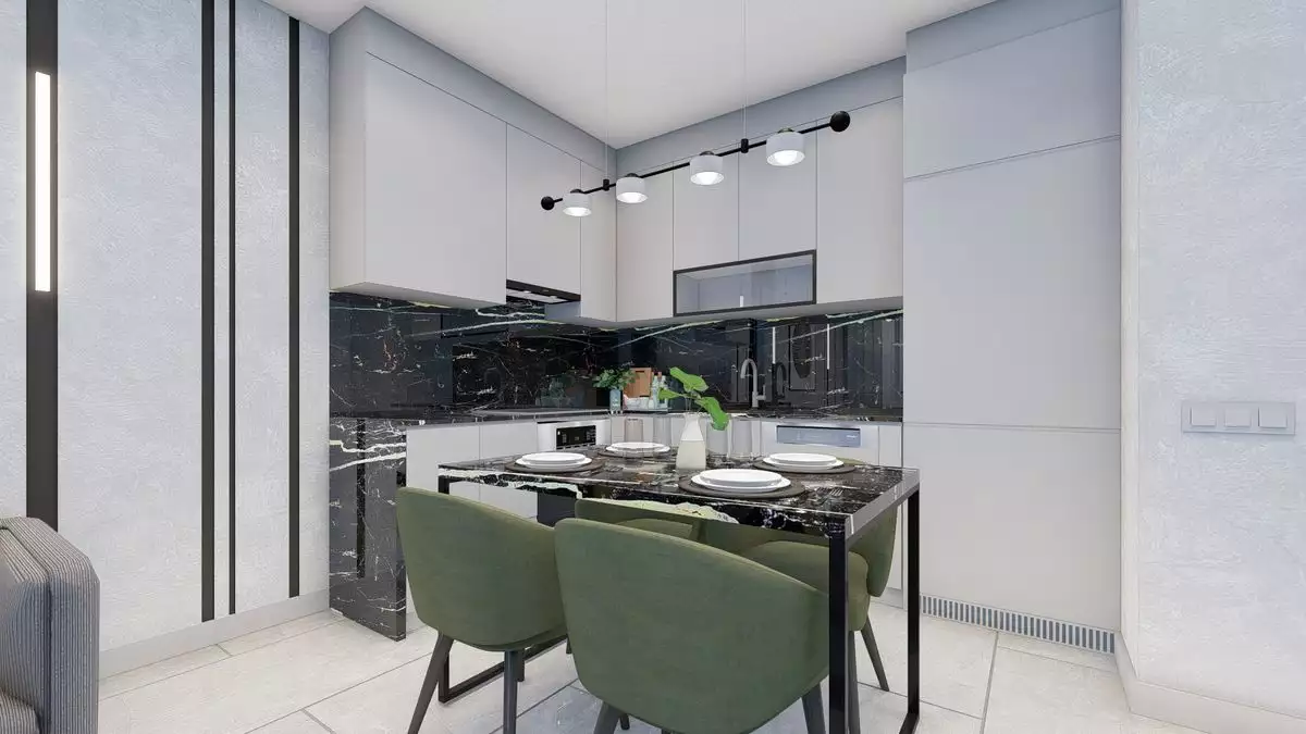 Квартира 50м² в Турции, Махмутлар. Стоимостью 138000€ аренда фото-9