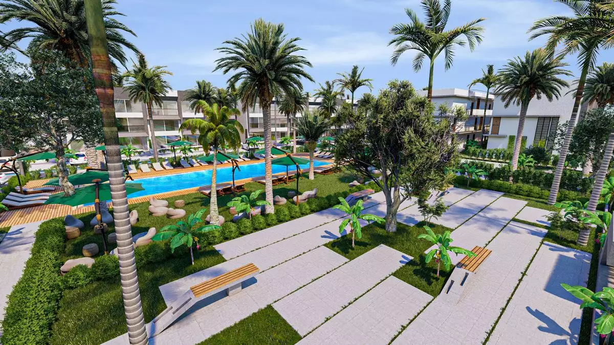Квартира 32м² в Кипре, Искеле. Стоимостью 121795€ аренда фото-17