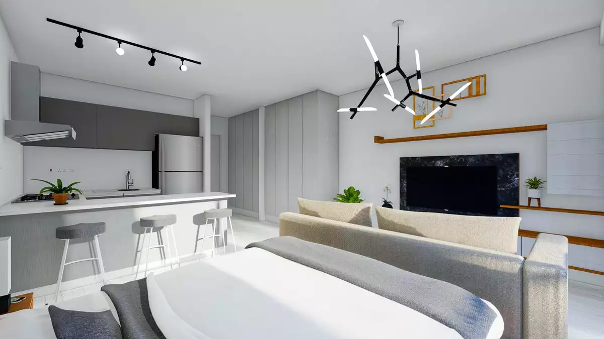 Квартира 32м² в Кипре, Искеле. Стоимостью 121795€ аренда фото-21