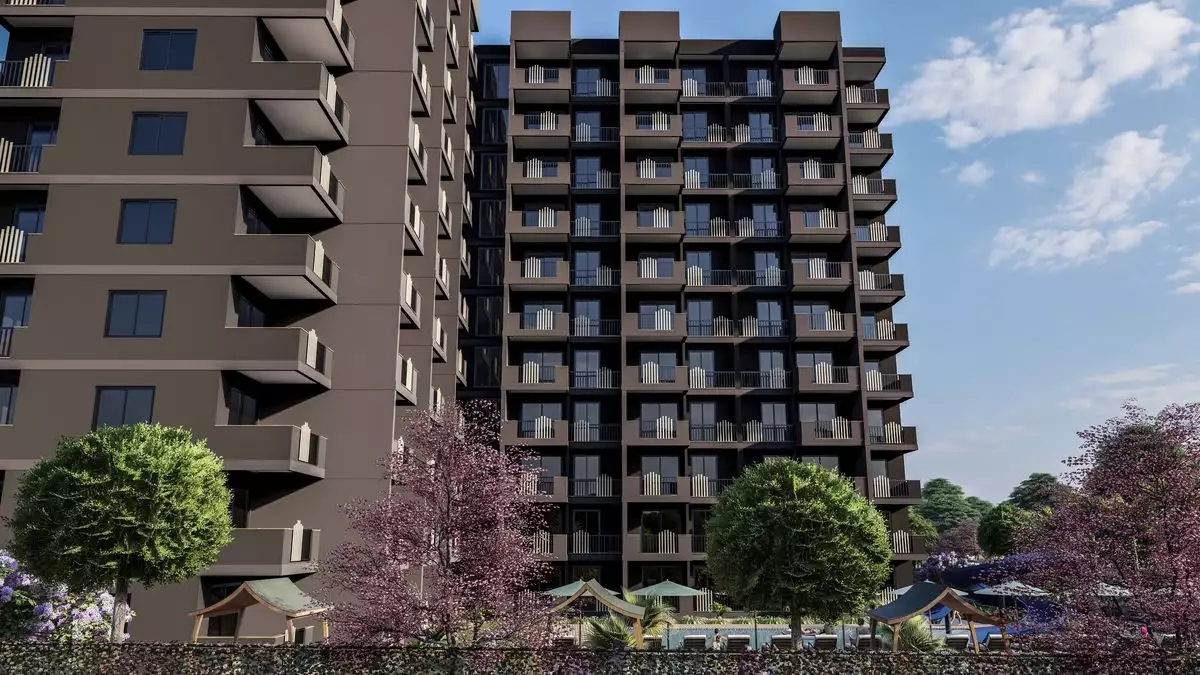 Квартира 69м² в Турции, Мерсин. Стоимостью 57000€ аренда фото-2